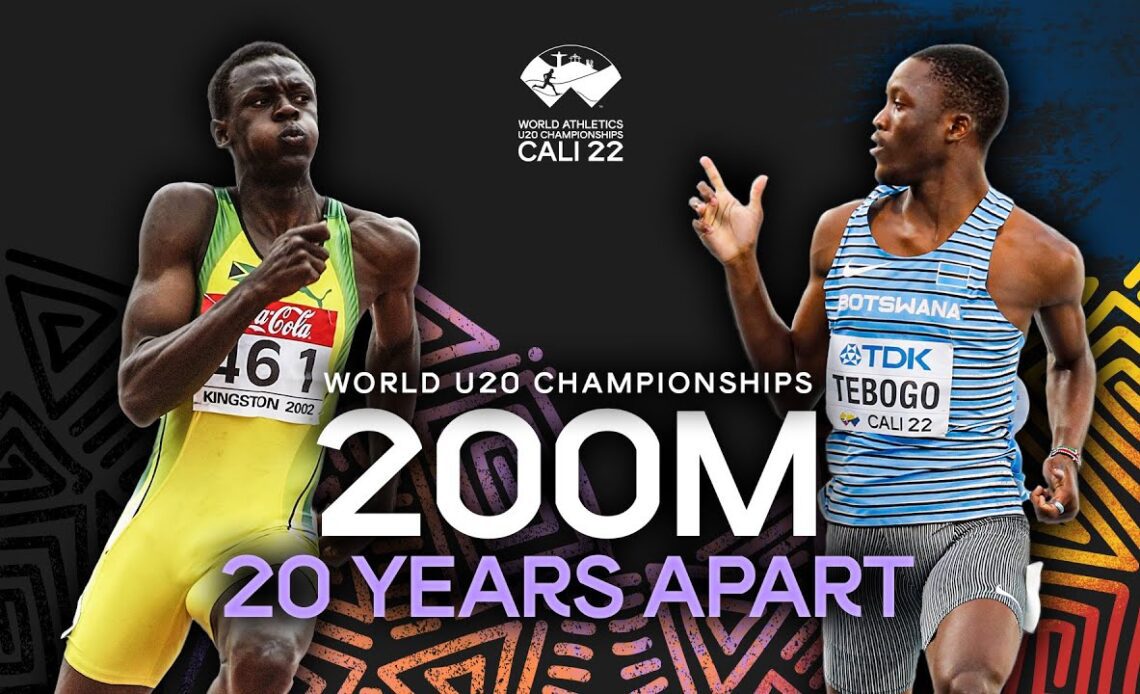 2002 Usain Bolt 🆚 2022 Letsile Tebogo