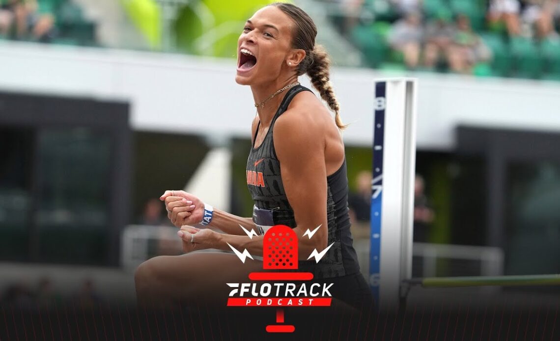 Anna Hall Runs 400m Hurdles & 800m Double with 20 MINUTES Rest