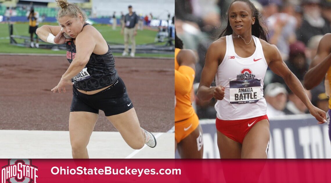 Aquilla and Battle Named Big Ten Athletes of the Year – Ohio State Buckeyes