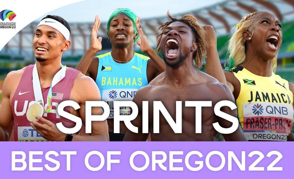 Best of sprints | World Athletics Championships Oregon 22