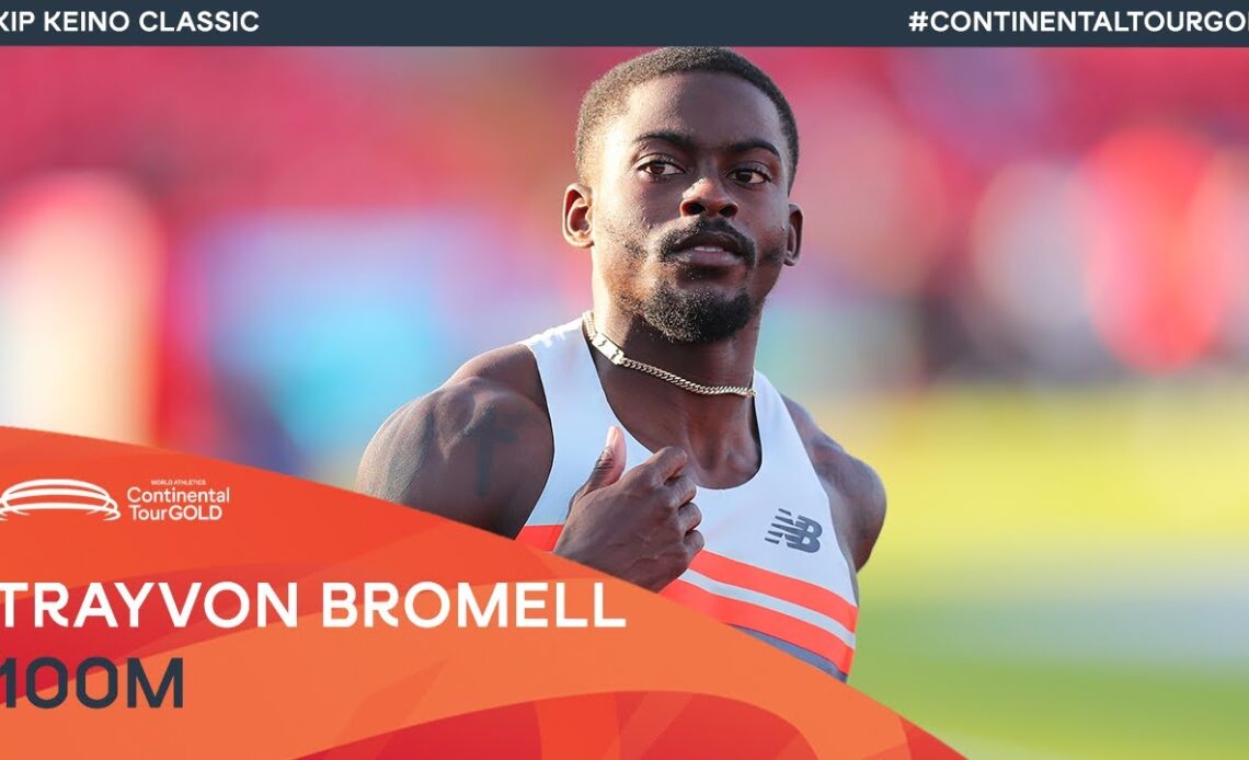 Bromell clocks WL 9.76 to win 100m | Continental Tour Gold Nairobi