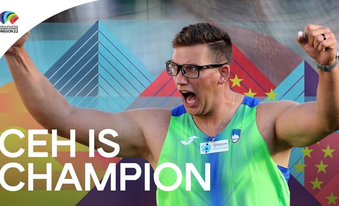 Ceh victorious in men's discus final | World Athletics Championships Oregon 22