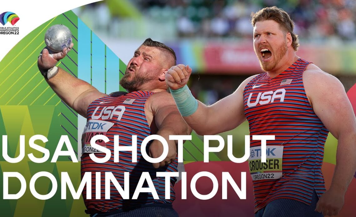 Crouser beats Kovacs to win first shot put world title | World Athletics Championships Oregon 2022
