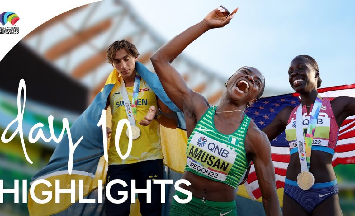 Day 10 Highlights | World Athletics Championships Oregon 22