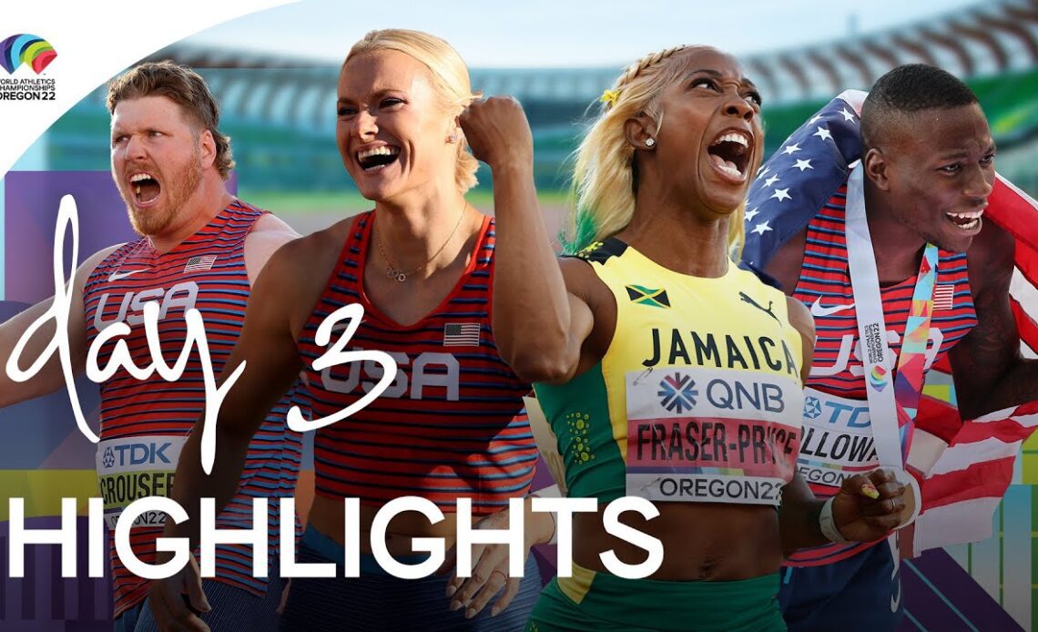 Day 3 Highlights | World Athletics Championships Oregon 2022