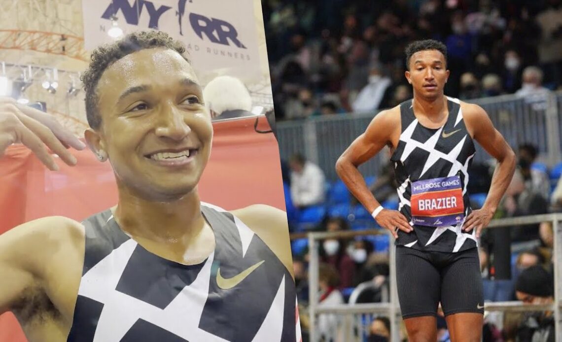 Donavan Brazier Wishes He Ran The 800m At Millrose