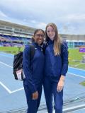 DyeStat.com - News - Friendship Remains at Forefront of Record-Setting Journey for Stanford Teammates Juliette Whittaker and Roisin Willis
