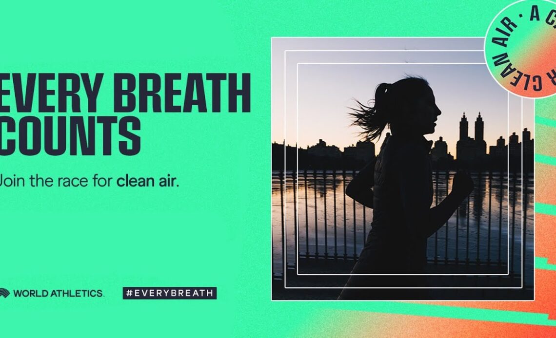 #EveryBreath Counts - Join the race for clean air and sign the declaration!