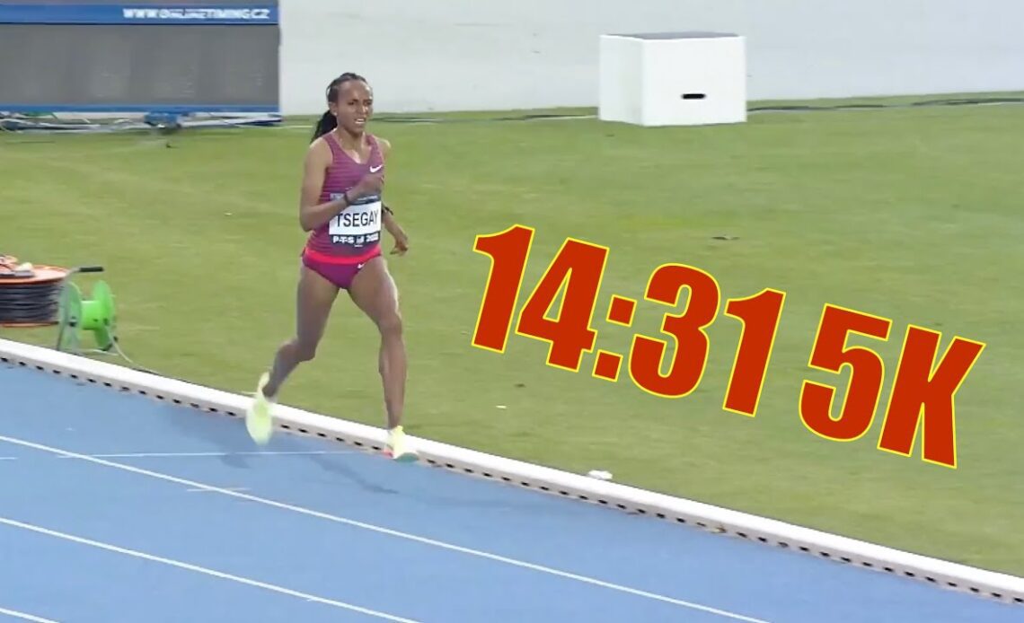 Gudaf Tsegay Runs THIRD FASTEST 5k In 2022