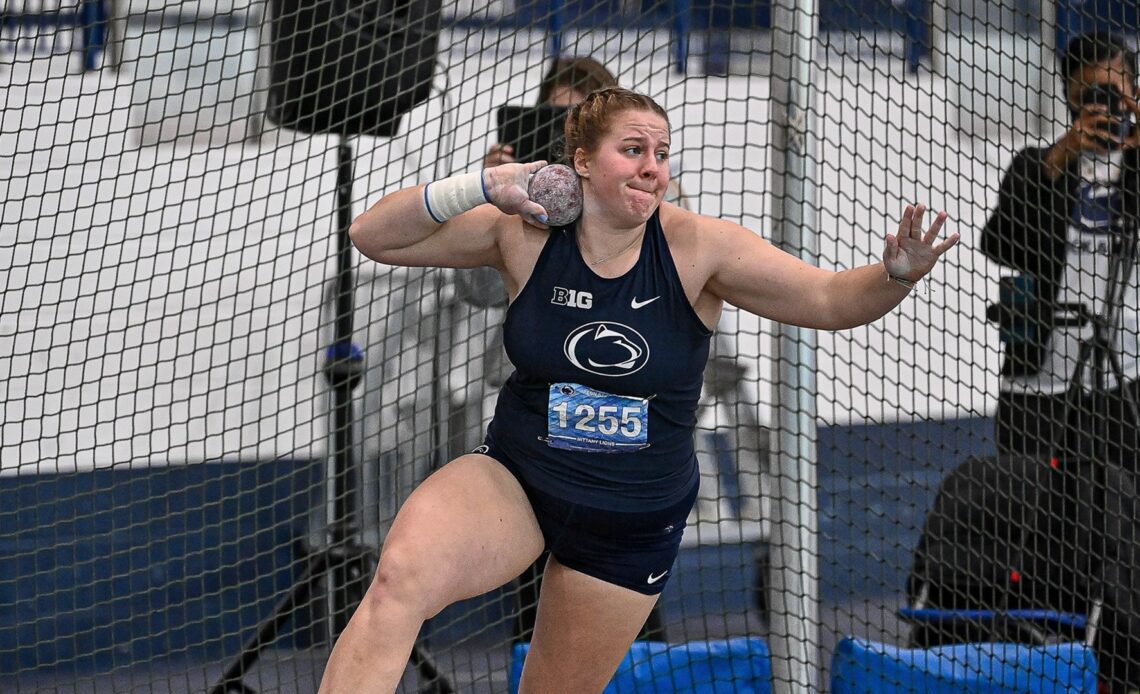 Kauffman’s Strong Shot Put Performance Highlights Final Day of Record-Setting Weekend