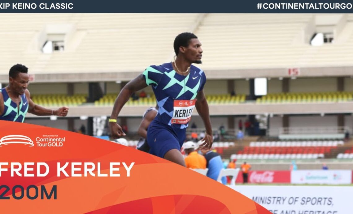 Kerley wins 200m in 19.76 (PB, SB and first sub-20 on Kenyan soil) | Continental Tour Gold Nairobi
