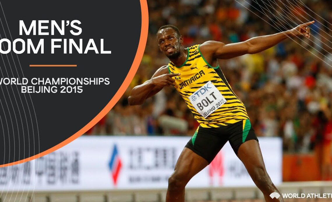 Men's 100m Final | World Athletics Championships Beijing 2015