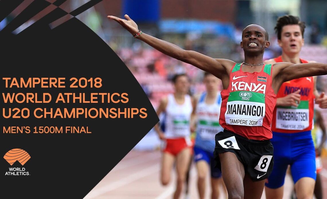 Men's 1500m Final - World Athletics U20 Championships Tampere 2018