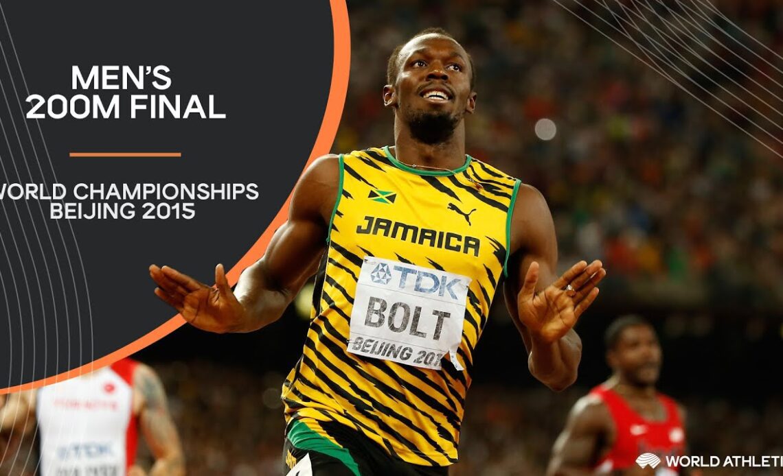 Men's 200m Final | World Athletics Championships Beijing 2015