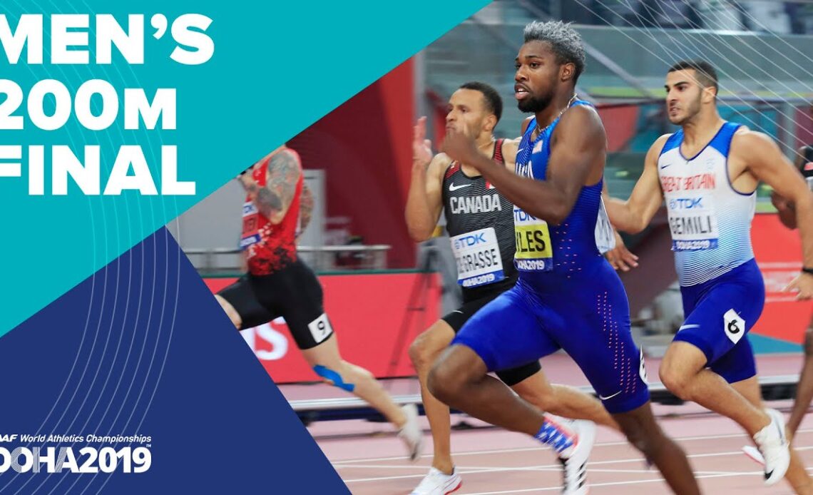 Men's 200m Final | World Athletics Championships Doha 2019