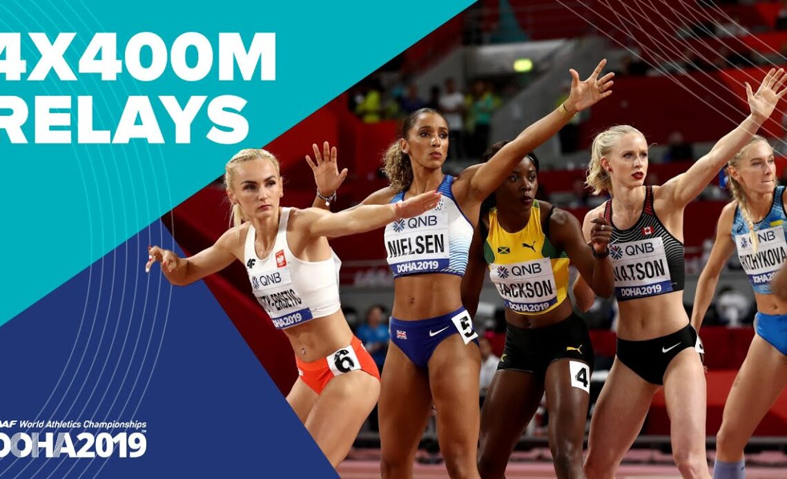 Men's and Women's 4x400m Relay Finals | World Athletics Championships Doha 2019