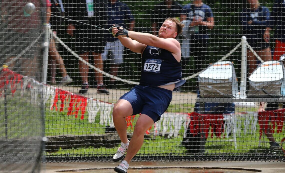 Merkley Finishes as NCAA Runner-Up in Hammer Throw