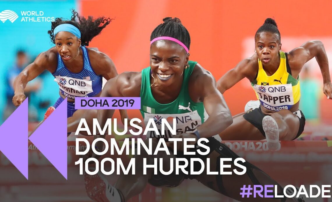 Nigeria's Tobi Amusan impresses | Women's 100m hurdles heats Doha 2019