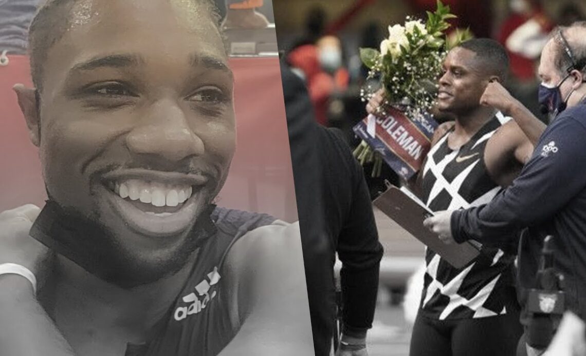 Noah Lyles Would've Beat Millrose Field If Race Was 100m