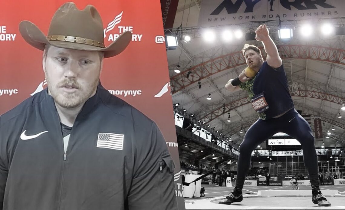 Ryan Crouser Explains World Record Measurement Error At Millrose