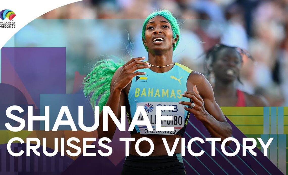 Shaunae Miller-Uibo secures first world title | World Athletics Championships Oregon 22