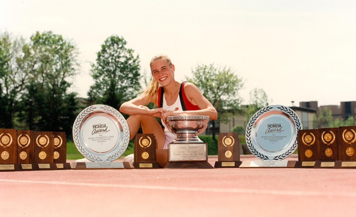 Suzy Favor named to USTFCCCA Hall of Fame