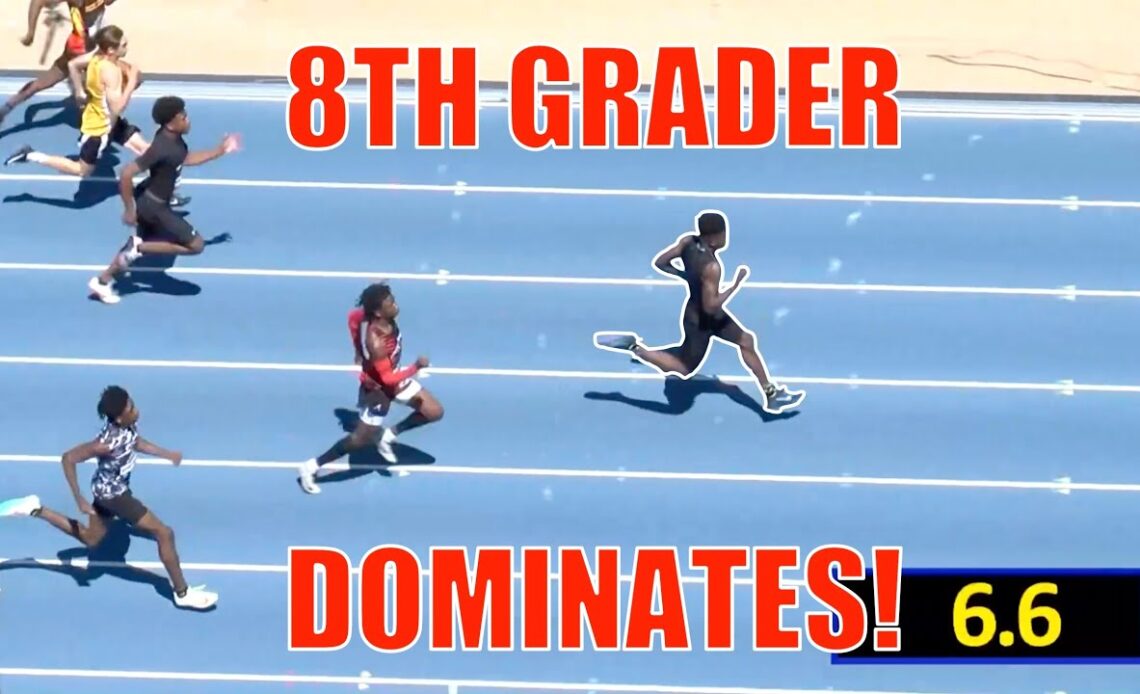 THIRD FASTEST 100m By An 8th Grader Ever! | 2022 adidas Outdoor Nationals