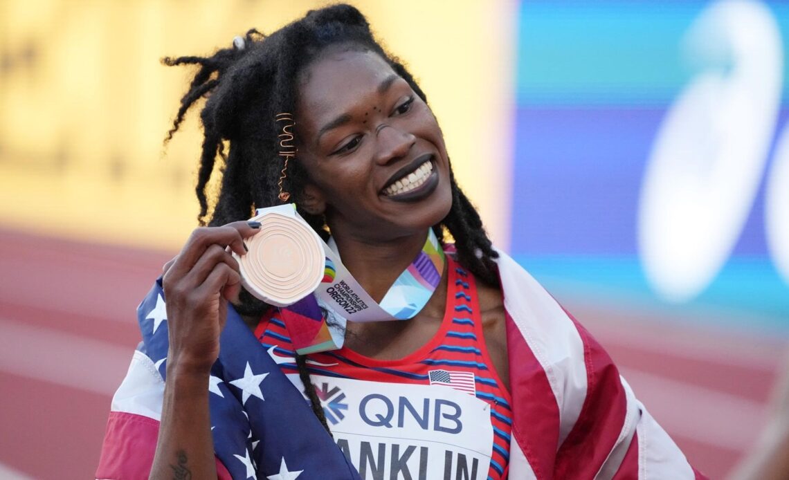 Tori Franklin Becomes First American Woman to Medal in Triple Jump at World Athletic Championships