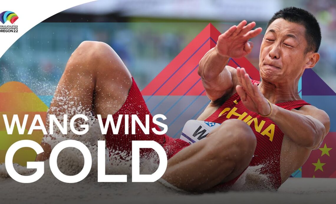 Wang wins long jump in final round | World Athletics Championships Oregon 22