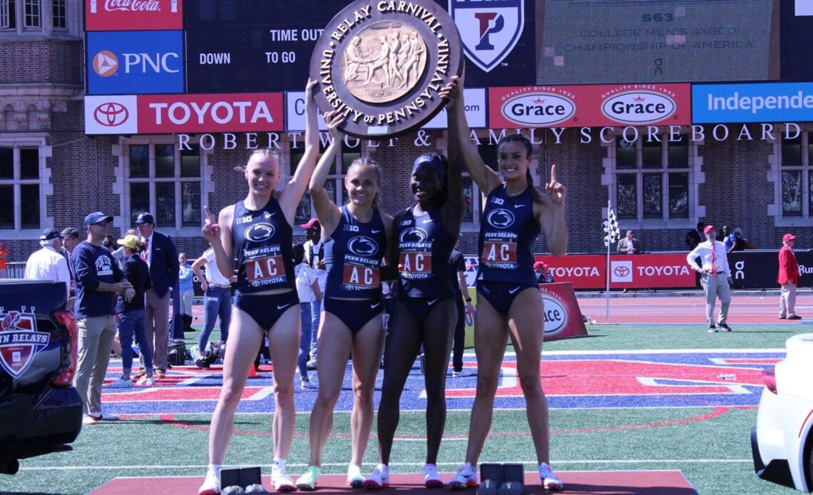 Women’s 4x800 Relay Sets School Record to Cap Off Successful Penn Relays