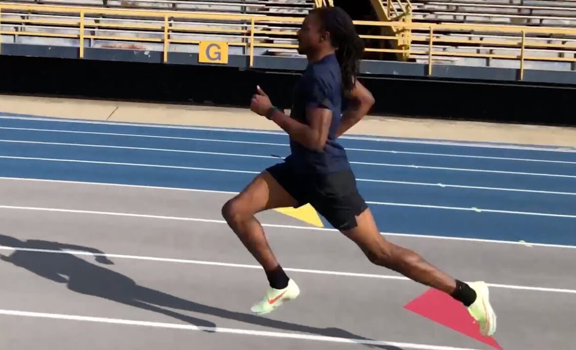 Workout Wednesday: NCAA 400m Champ Randolph Ross 'Blind' Workout