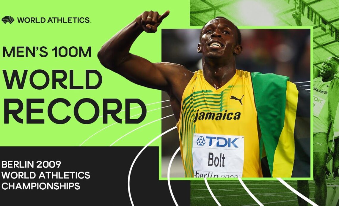 World Record | Men's 100m Final | World Athletics Championships Berlin 2009