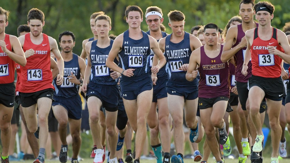 Elmhurst men's cross country