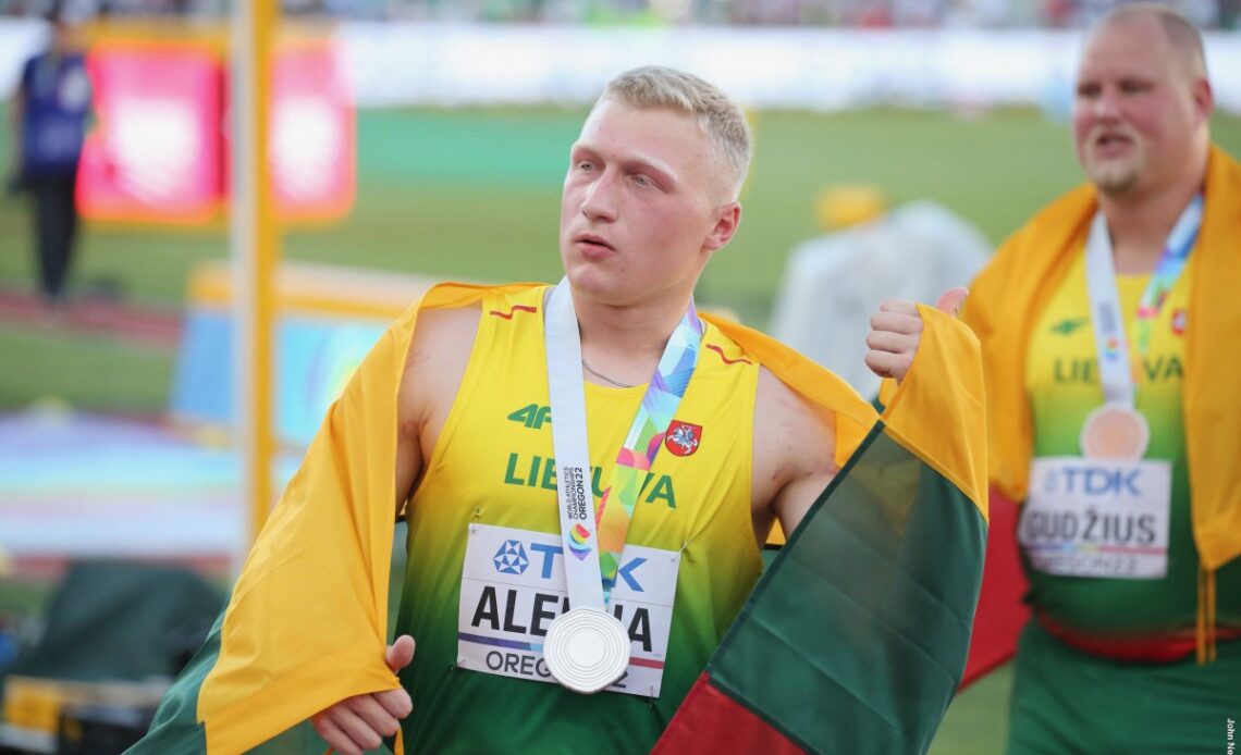Alekna Becomes Youngest-Ever World Medalist