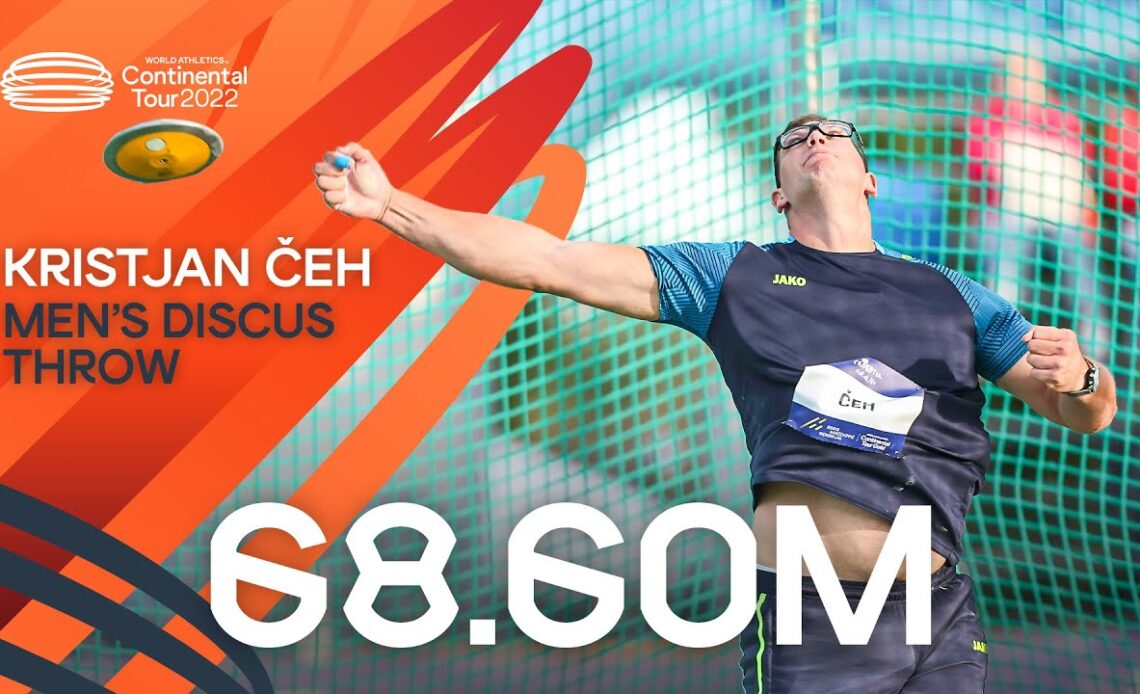 Čeh throws 68.60m to take victory in Zagreb | Continental Tour Gold Zagreb 2022