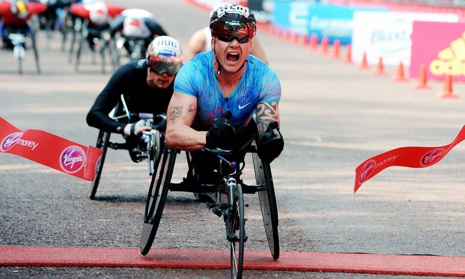 David Weir: "The London Marathon is bigger than the Paralympics"