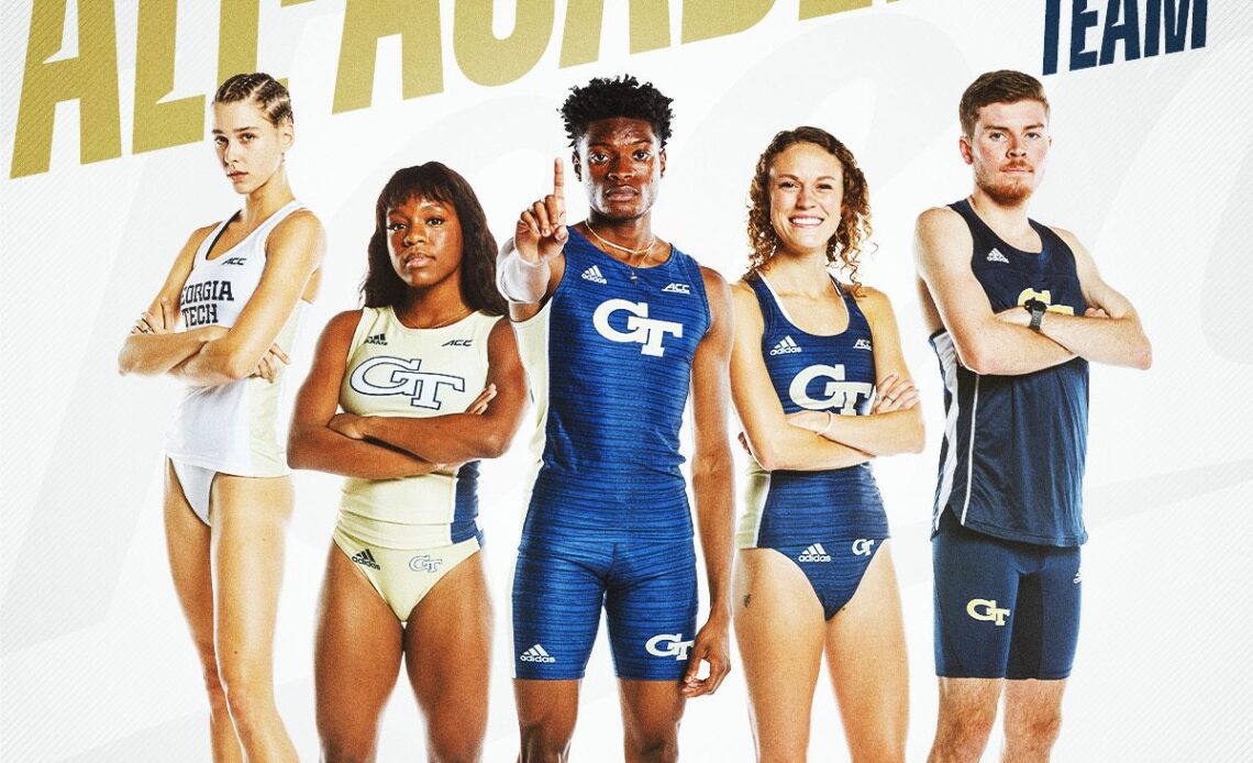 Five Jackets Named to All-ACC Academic Track & Field Teams – Men's Track & Field — Georgia Tech Yellow Jackets