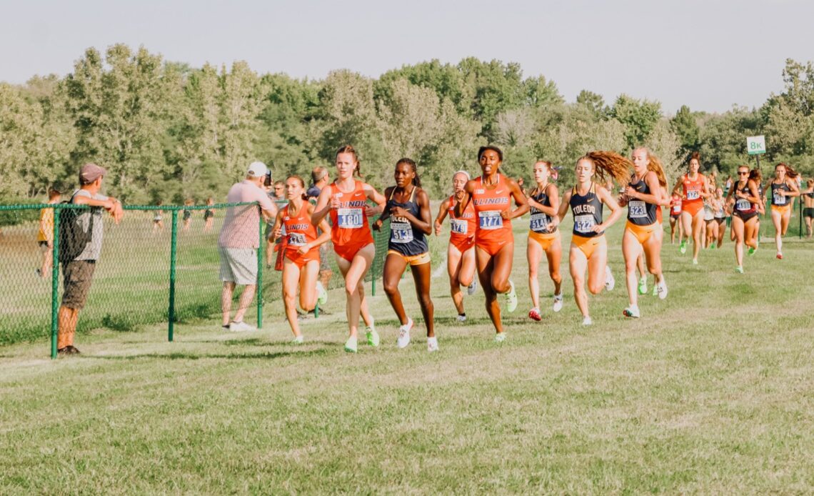 Illinois Women Earn First, Men Claim Second at Gans Creek Classic