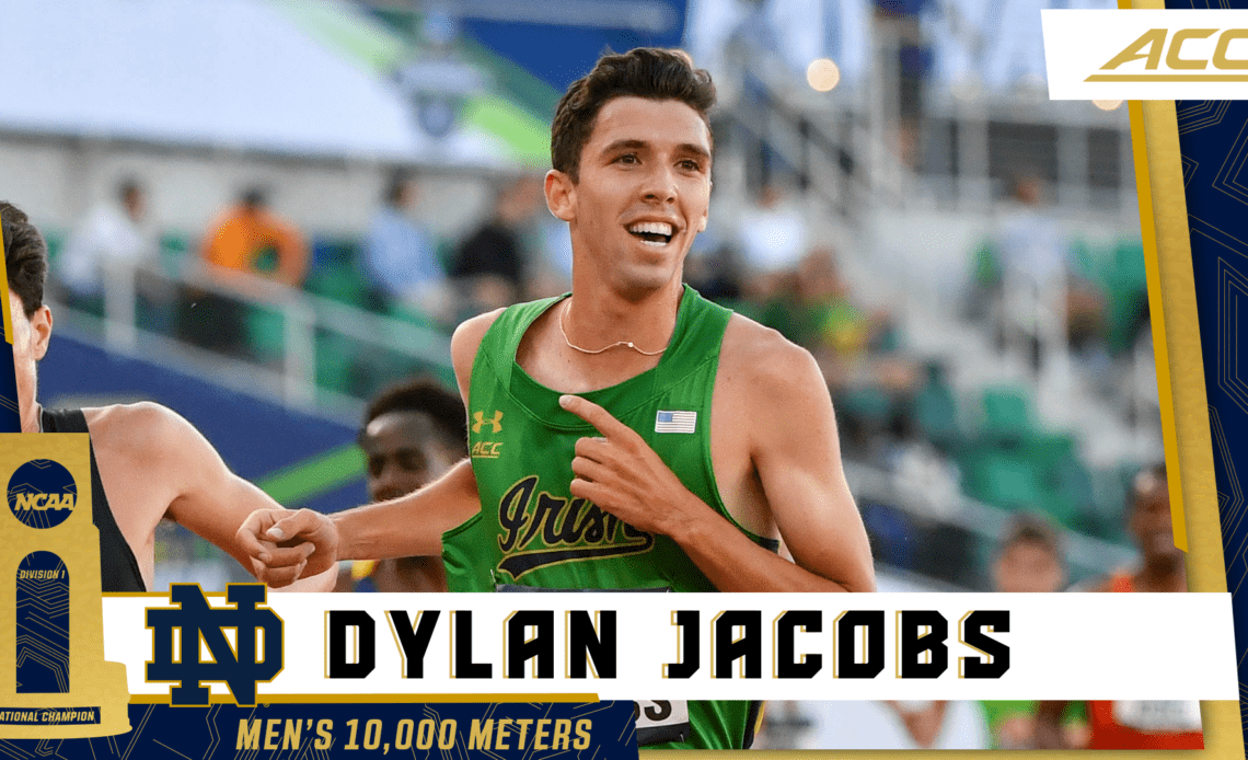 Irish's Jacobs Claims ACC's First Gold Medal of 2022 NCAA Outdoors