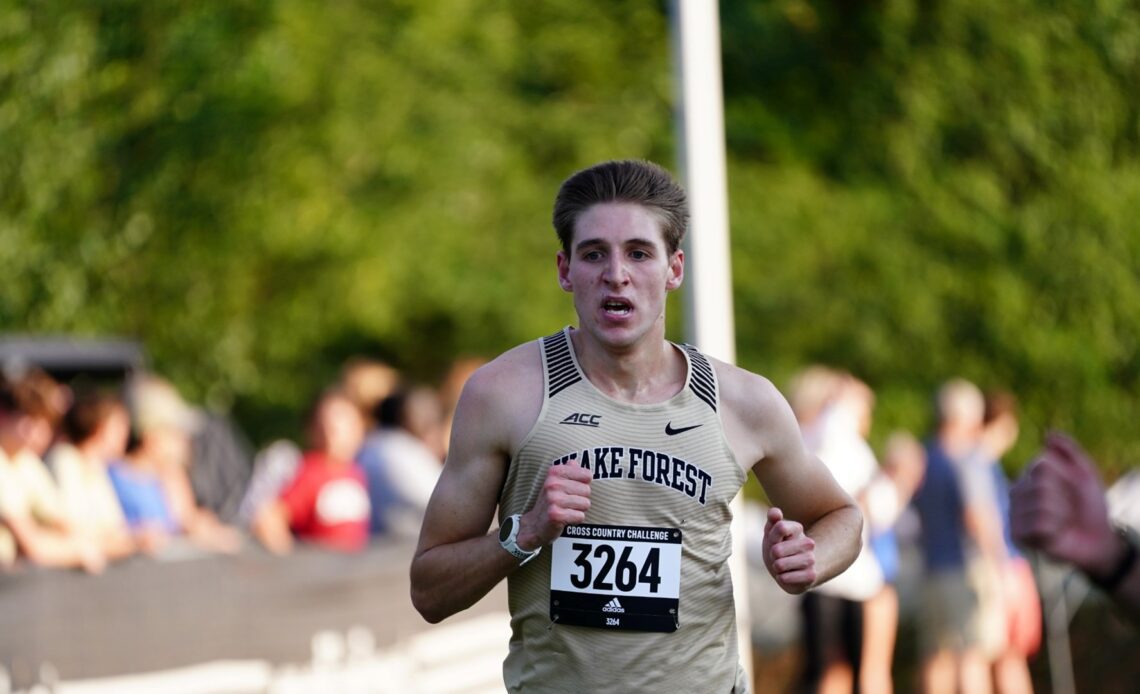 No. 10 Wake Forest Opens 2022 Season with Solid Showing at Adidas XC