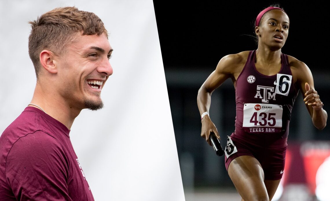 Schwartzman, Wade Earn World Athletics U20 Championships Gold - Texas A&M Athletics