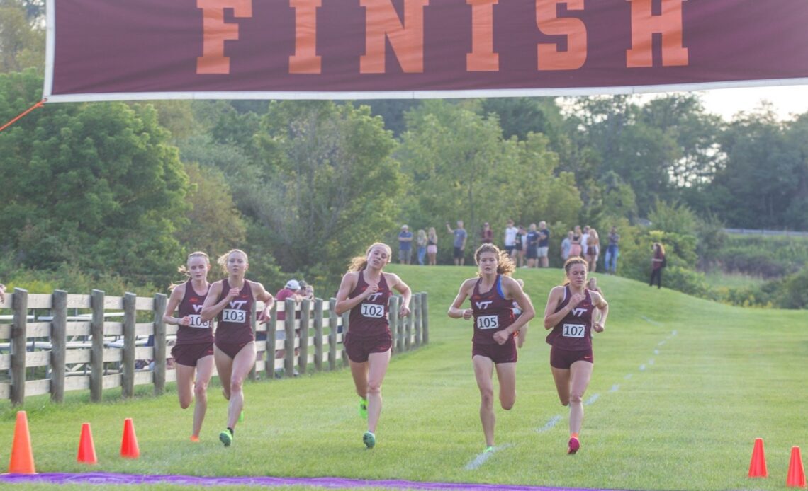 Tech women win season opener with perfect score