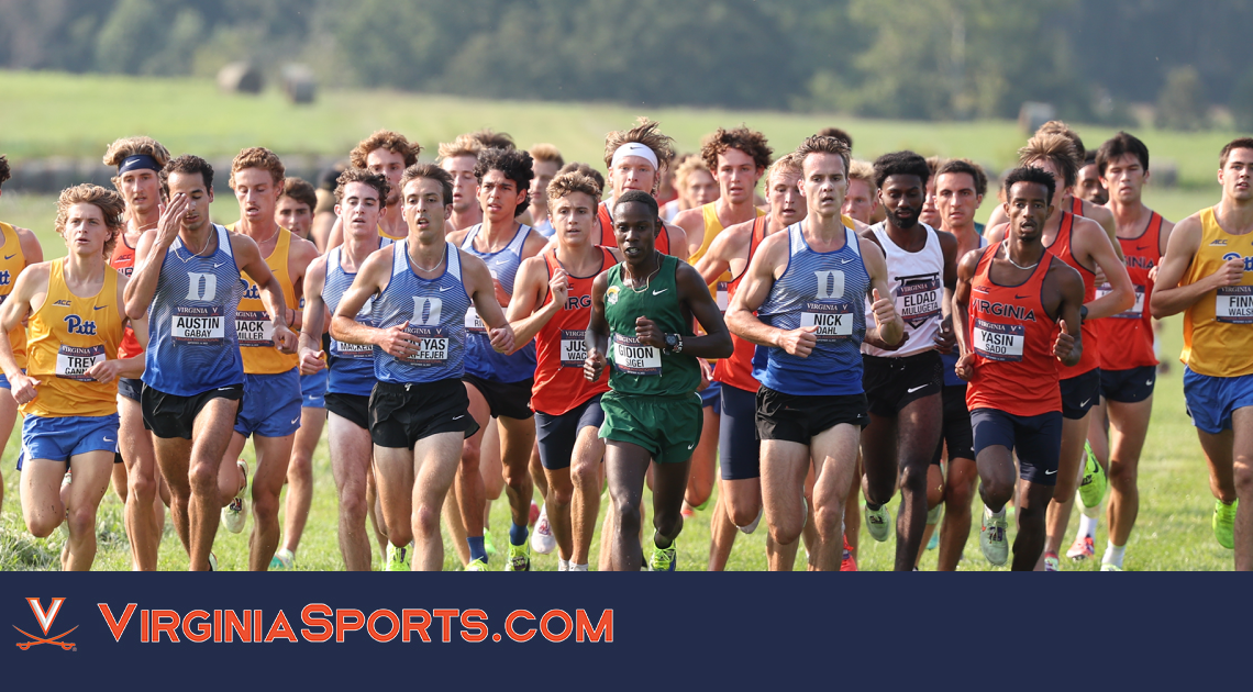 Wachtel records the victory as the Virginia men go 1-2-3-4