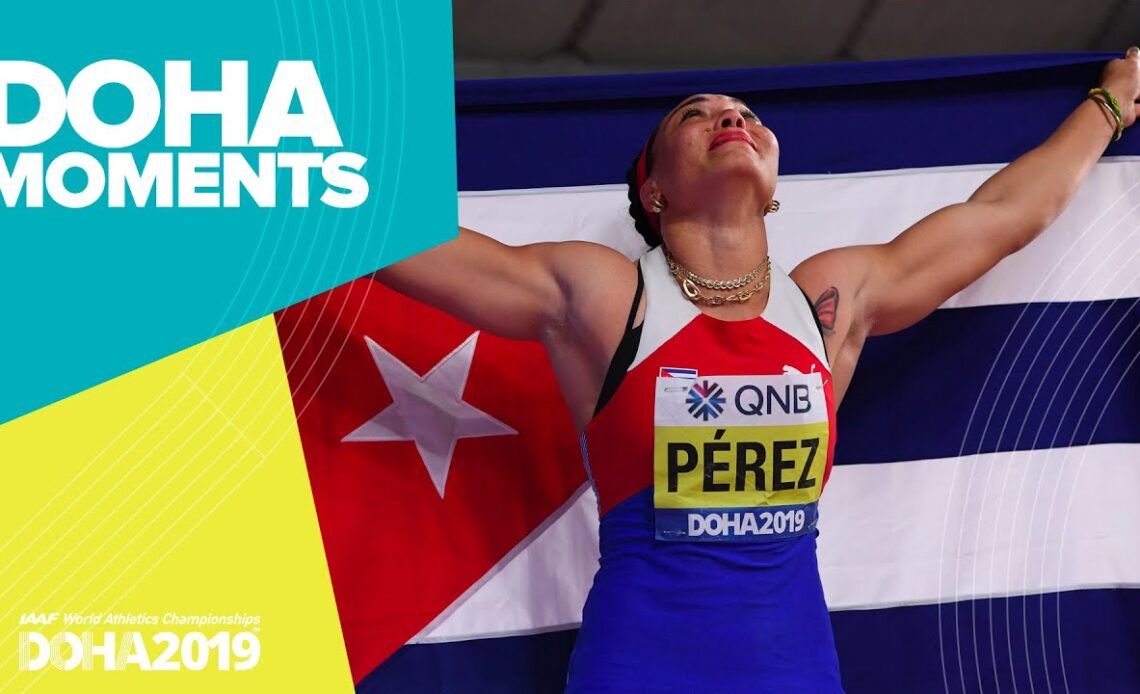 Yaime Perez Takes Discus Gold | World Athletics Championships 2019 | Doha Moments