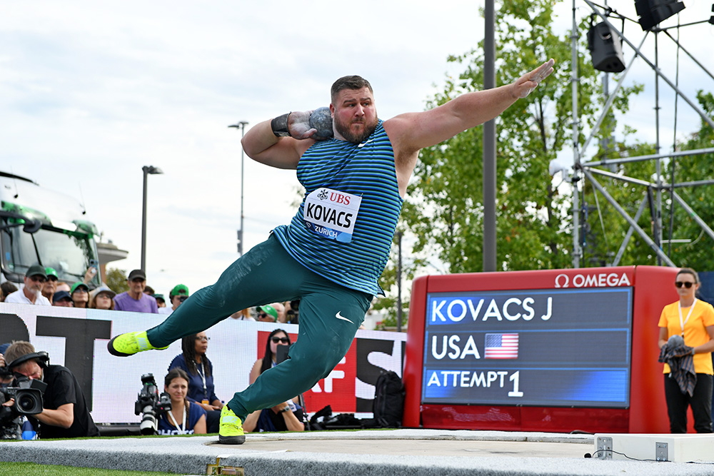 Zürich DL Final Day 1 — Kovacs Joins 76-Foot Club