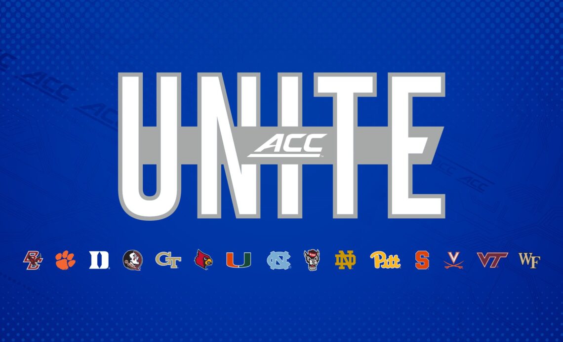 ACC Announces 2022 Fall Unity Week