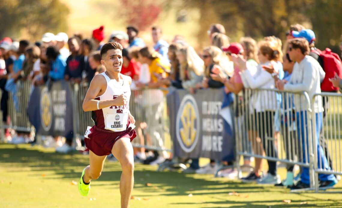 Casarez Earns All-SEC Honors While Aggie Men Finish Fifth, Women Eighth at SEC Championships - Texas A&M Athletics