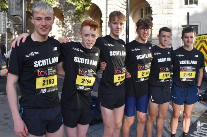 Corey second as young Scots impress at London Mini Marathon
