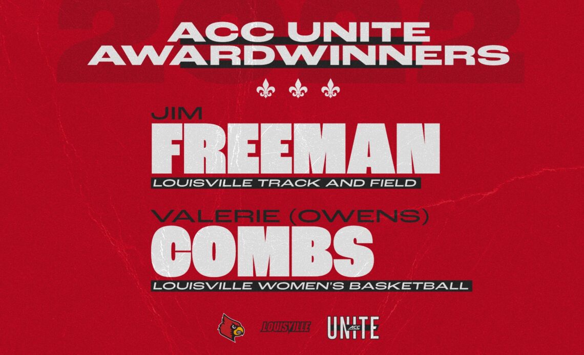 Louisville Trailblazers Freeman, Combs to Receive ACC UNITE Award