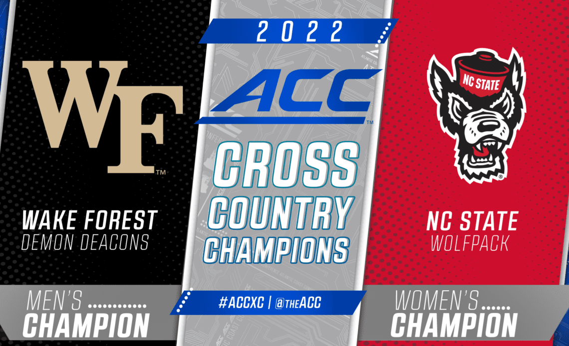 NC State Women, Wake Forest Men Claim 2022 ACC Cross Country Championships